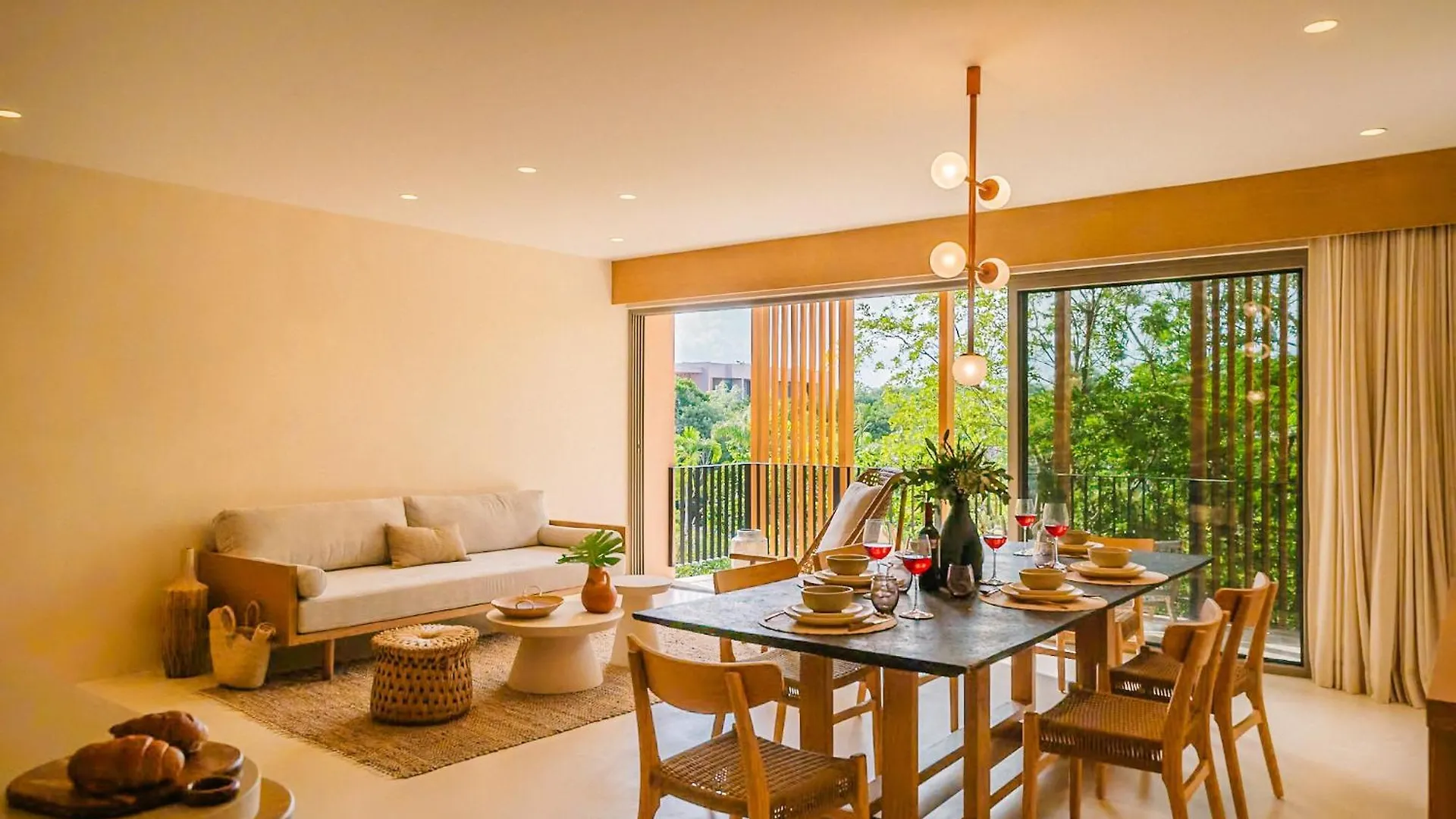 Divine 2Br W Pool Gym Yoga Classes Restaurant Tulum Apartment